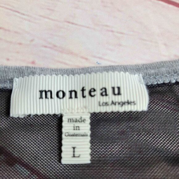 Monteau Los Angeles blouse L - Picture 3 of 4